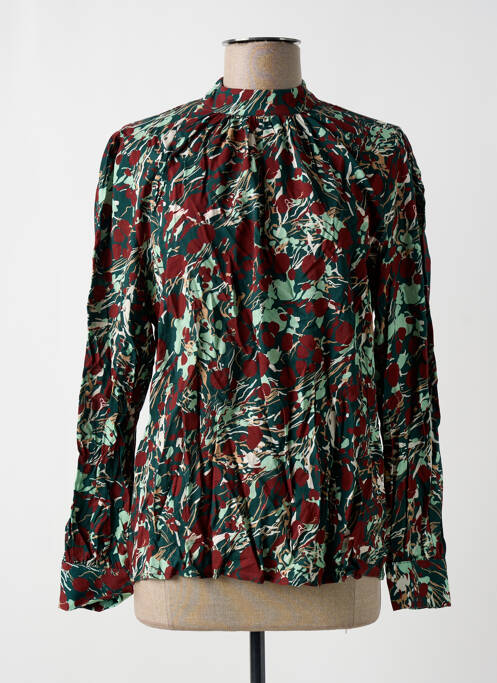 Blouse vert DEUX. BY ELINE DE MUNCK pour femme