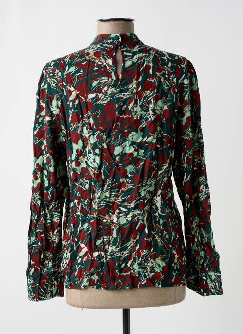 Blouse vert DEUX. BY ELINE DE MUNCK femme