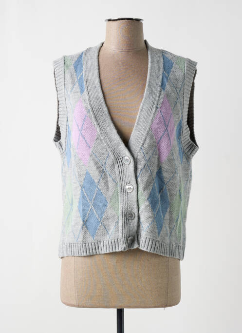 Gilet sans manche gris ONLY pour femme