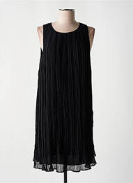 Robe courte sans manche sans manche noir MANGO femme