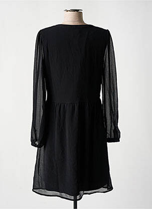 Robe courte coupe évasée manches longues noir VILA femme