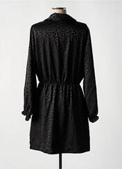 Robe courte noir DEUX. BY ELINE DE MUNCK pour femme seconde vue