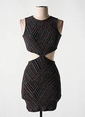 Robe courte noir SUBDUED pour femme seconde vue