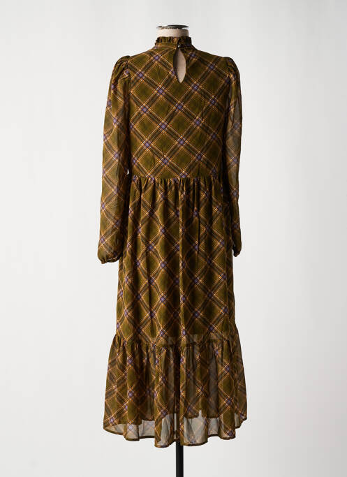Robe mi-longue manches longues manches longues vert LE FABULEUX MARCEL DE BRUXELLES femme