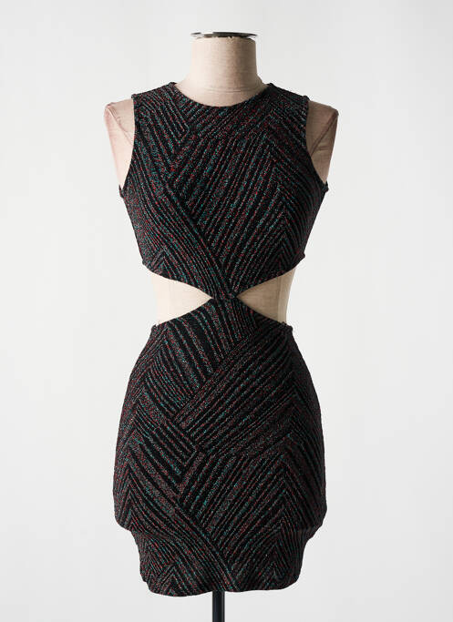 Robe courte noir SUBDUED pour femme