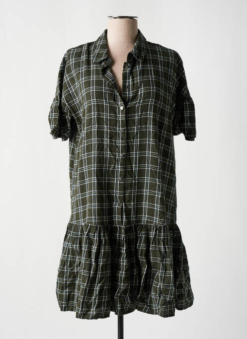 Robe courte vert NOISY MAY pour femme