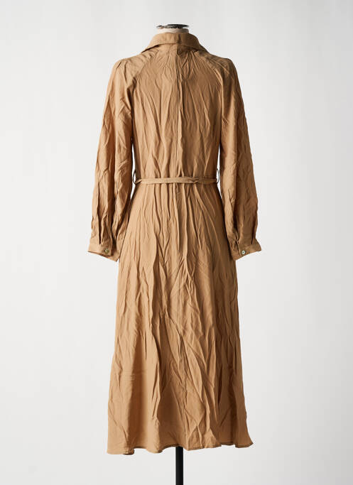 Robe longue beige ASTRID BLACK LABEL pour femme