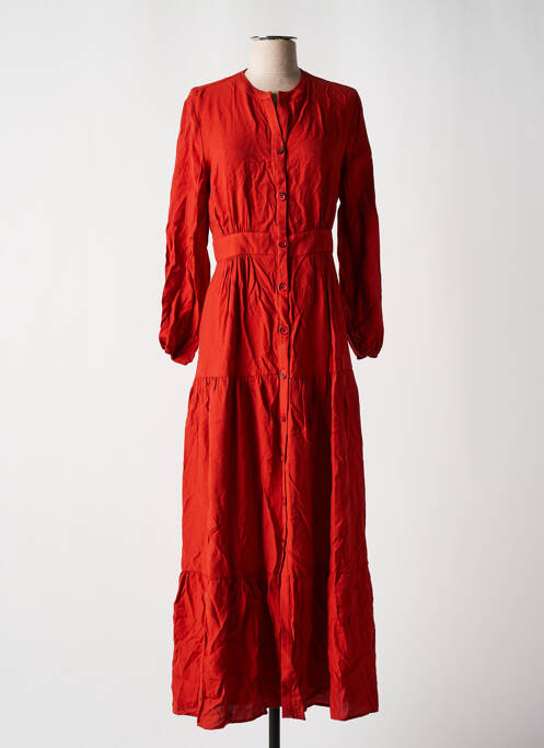 Robe longue orange DEUX. BY ELINE DE MUNCK pour femme