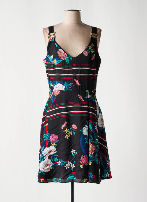 Robe mi-longue noir MORGAN pour femme