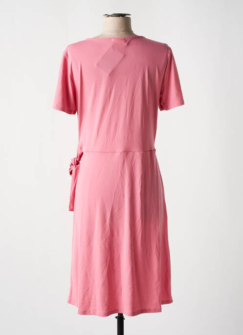 Robe mi-longue rose VILA pour femme