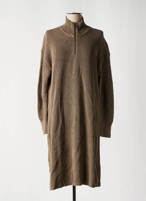 Robe pull marron JJXX pour femme