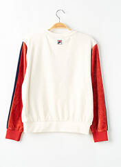 Sweat-shirt beige FILA pour fille seconde vue