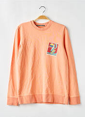 Sweat-shirt orange JACK & JONES pour garçon seconde vue