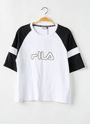 T-shirt blanc FILA pour fille seconde vue