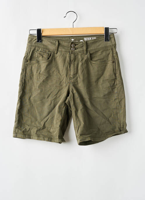 Bermuda vert TOM TAILOR pour femme
