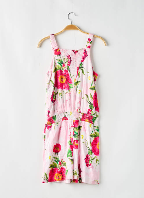 Combishort rose GUESS pour fille