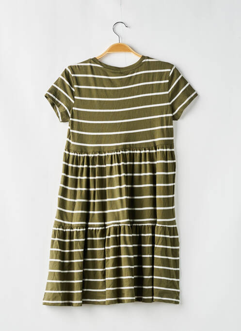Robe mi-longue vert KIDS ONLY pour fille
