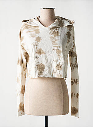 T-shirt manches longues manches longues beige NOISY MAY femme