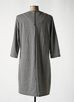 Robe mi-longue manches 3/4 manches 3/4 noir ONLY femme