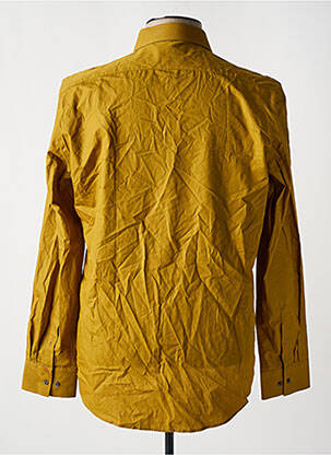 Chemise manches longues manches longues jaune L'IMPECCABLE MARCEL homme