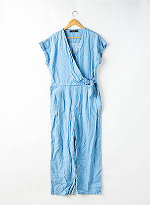 Combi-pantalon col cache-coeur bleu VERO MODA femme