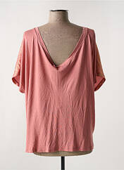 T-shirt beige NOISY MAY pour femme seconde vue