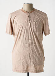 T-shirt beige TOM TAILOR pour homme seconde vue