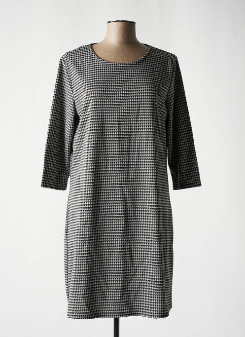 Robe mi-longue manches 3/4 manches 3/4 noir ONLY femme