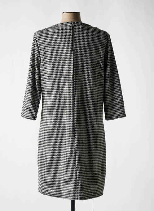 Robe mi-longue manches 3/4 manches 3/4 noir ONLY femme