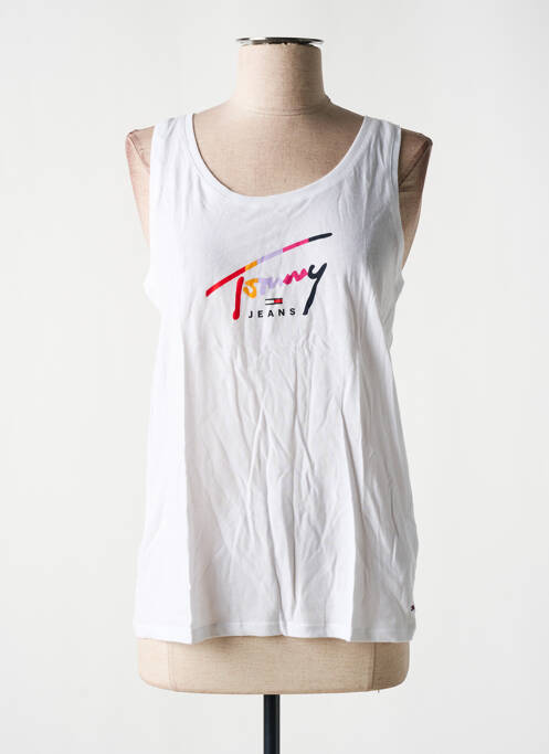 Débardeur blanc TOMMY HILFIGER pour femme