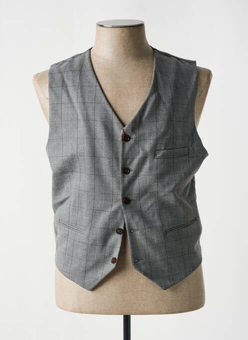 Gilet sans manche gris L'IMPECCABLE MARCEL pour homme