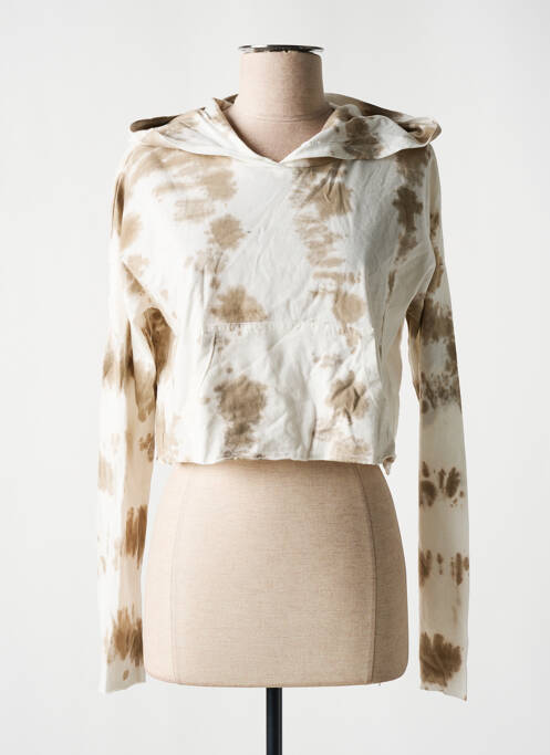 T-shirt beige NOISY MAY pour femme