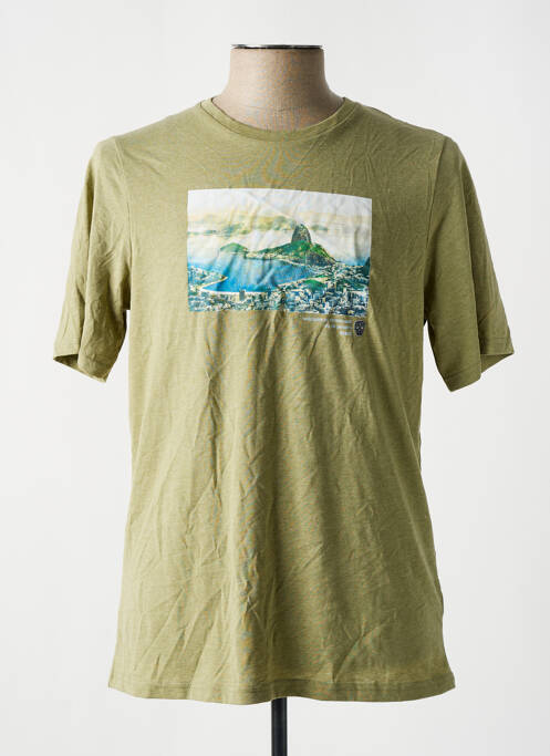 T-shirt vert BLACK AND GOLD pour homme