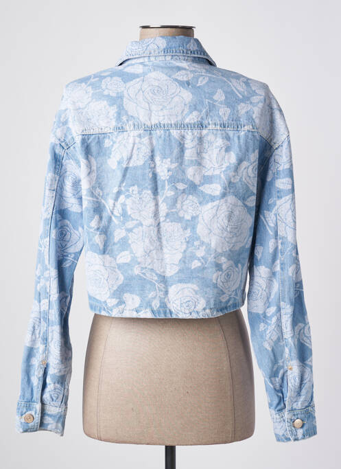 Veste casual coupe droite bleu ONLY femme