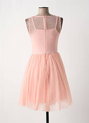 Robe mi-longue sans manche sans manche rose BODY FLIRT femme