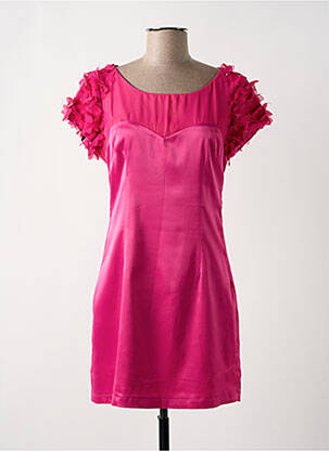 Robe courte manches courtes manches courtes rose KAFFIR LILY femme