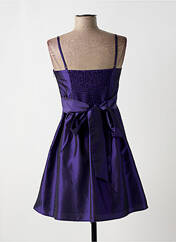 Robe courte violet BON PRIX pour femme seconde vue