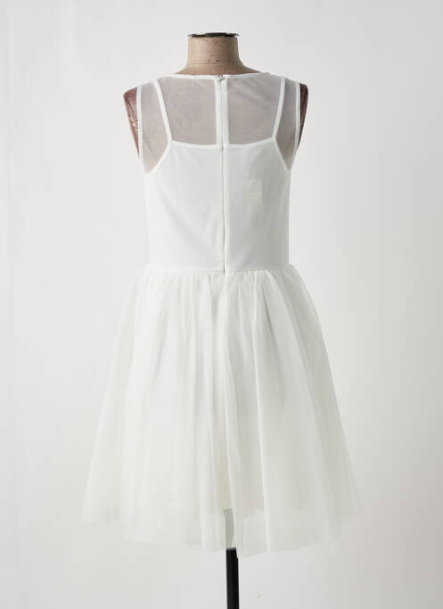 Robe mi-longue blanc BODY FLIRT pour femme