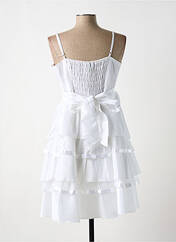 Robe mi-longue blanc ENVIE pour femme seconde vue