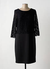 Robe mi-longue noir BON PRIX pour femme seconde vue