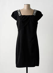 Robe mi-longue noir BON PRIX pour femme seconde vue