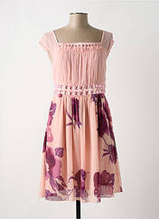 Robe mi-longue rose BON PRIX pour femme seconde vue