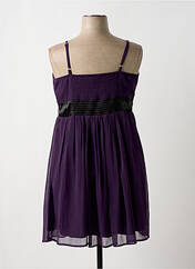 Robe mi-longue violet BON PRIX pour femme seconde vue
