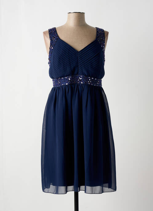 Robe mi-longue bleu BODY FLIRT pour femme