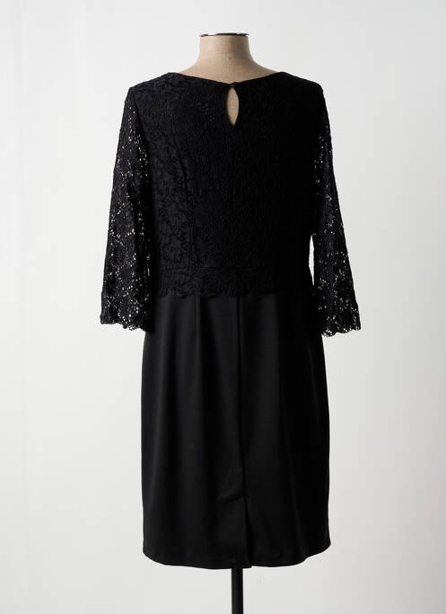 Robe mi-longue noir BON PRIX pour femme