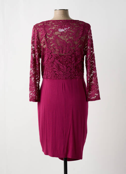 Robe mi-longue rose BODY FLIRT pour femme