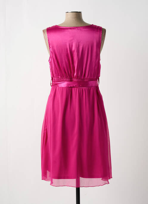 Robe mi-longue rose BODY FLIRT pour femme