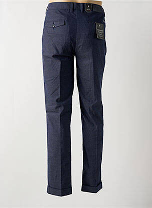 Pantalon slim stretch taille normale bleu IZAC homme