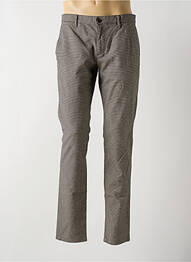 Pantalon chino stretch taille normale marron ALBERTO homme