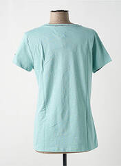 T-shirt bleu ELLE EST OU LA MER pour femme seconde vue